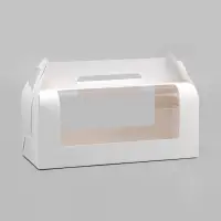 Коробка под рулет, белая 27.5&times;11&times;10 см