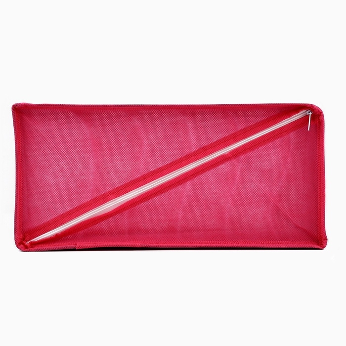 Органайзер для хранения, кофр для белья 6 ячеекк Органайзер для хранения, кофр для белья 6 ячеекк "Пионы", 32 х 15 х 10 см