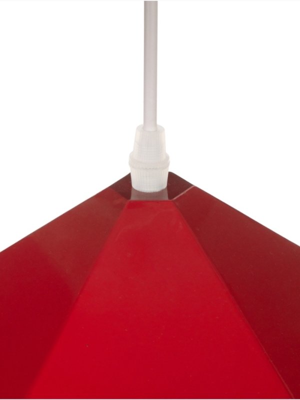 Светильник Edward 1х40Вт Е27 пр-1м красный 38х38х25см Светильник Edward 1х40Вт Е27 пр-1м красный 38х38х25см