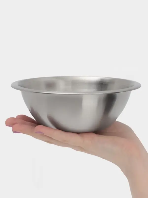 Миска Hanna Kn&ouml;vell, 620 мл, d=16 см, толщина 0.4-0.5 мм, нержавеющая сталь