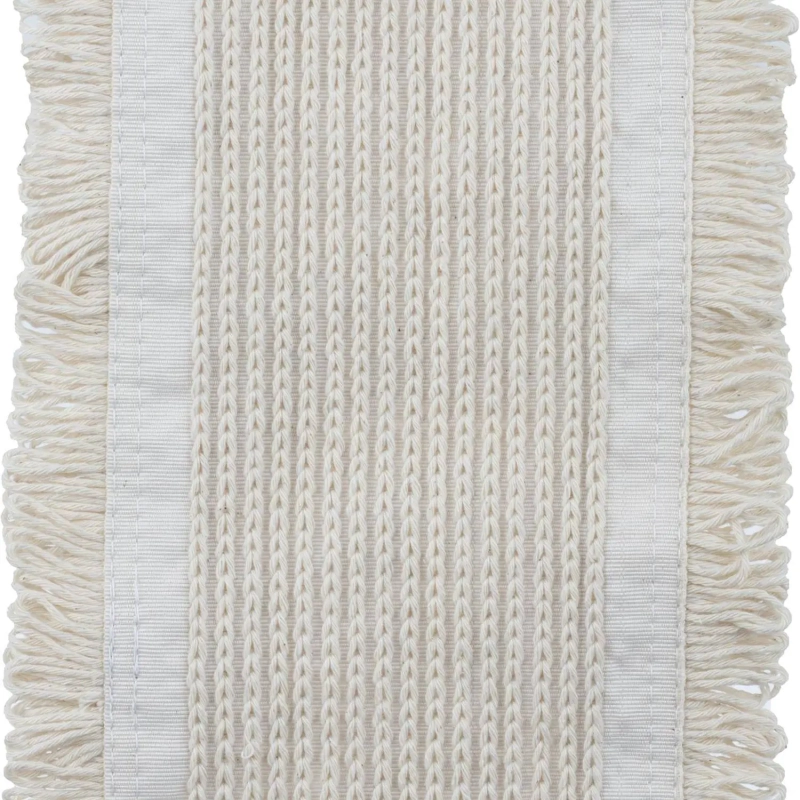 Насадка МОП Luscan 40x11см х/б тафтинг карман/ухо бежевая