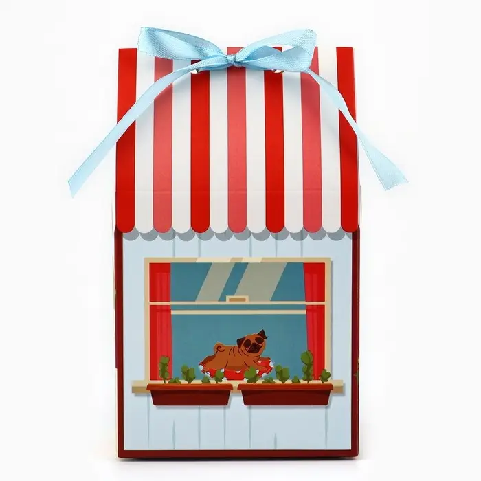 Коробка для сладостей &laquo;Домик&raquo;, 8 х 10 х 16 см