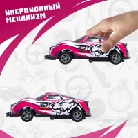 Машинка металлическая &laquo;Прыжок&raquo;, инерция, МИКС