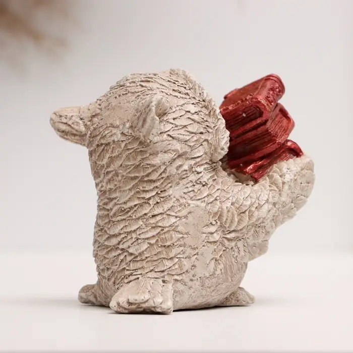 Фигурка гипс &laquo;Сова с книгами&raquo;, 10&times;8&times;6 см