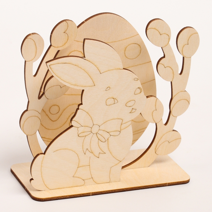 Заготовки для творчества. Роспись по дереву «Пасха: пасхальный кролик» Заготовки для творчества. Роспись по дереву «Пасха: пасхальный кролик»