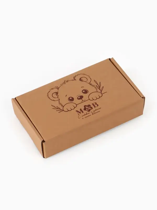 Набор деревянных расчесок детских с натуральной щетиной, 3 шт в коробке, M&B Набор деревянных расчесок детских с натуральной щетиной, 3 шт в коробке, M&B