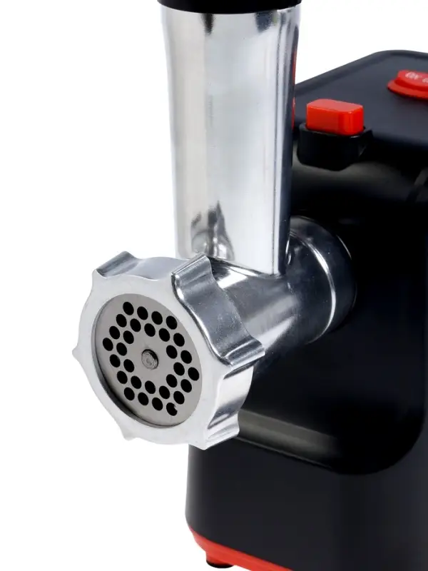 Мясорубка HomeStar STM-2039, 2000Вт, 1.5 кг/мин, 2 диска, реверс, черная Мясорубка HomeStar STM-2039, 2000Вт, 1.5 кг/мин, 2 диска, реверс, черная