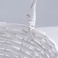 Набор корзин плетёных 3 шт., 40&times;15&times;38/35&times;13&times;33/28&times;12&times;29 см, ива