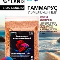 Корм для рыб и черепах &laquo;Пижон&raquo; гаммарус измельченный, 100 г