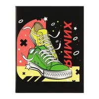 Набор предметных тетрадей Calligrata TOP &laquo;Кеды&raquo;, 12 предметов, 48 листов, со справочным материалом, картонная обложка