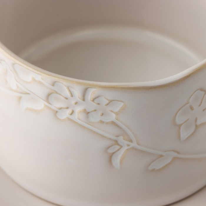 Чайная пара керамическая «Керамик», 2 предмета: кружка 220 мл, блюдце 13х13,6 см Чайная пара керамическая «Керамик», 2 предмета: кружка 220 мл, блюдце 13х13,6 см