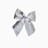 Ёлочные игрушки &laquo;Сюрприз&raquo;, набор 16 шт. (4 шара, 4 банта, 4 подарка, 4 шишки), серебристый/голубой