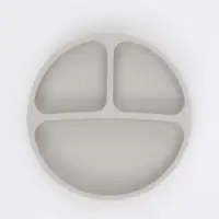 Набор детской посуды для кормления силиконовый с прорезывателем, 5 предм., M&B