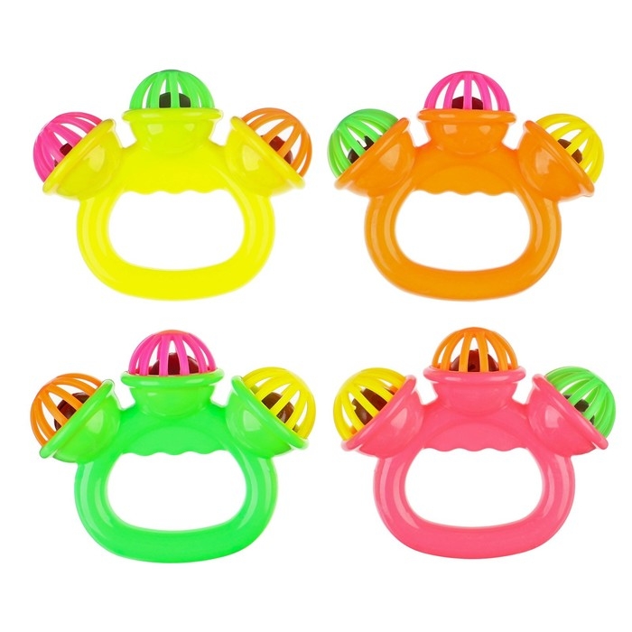 Погремушка «Детство», цвет МИКС, Крошка Я Погремушка «Детство», цвет МИКС, Крошка Я