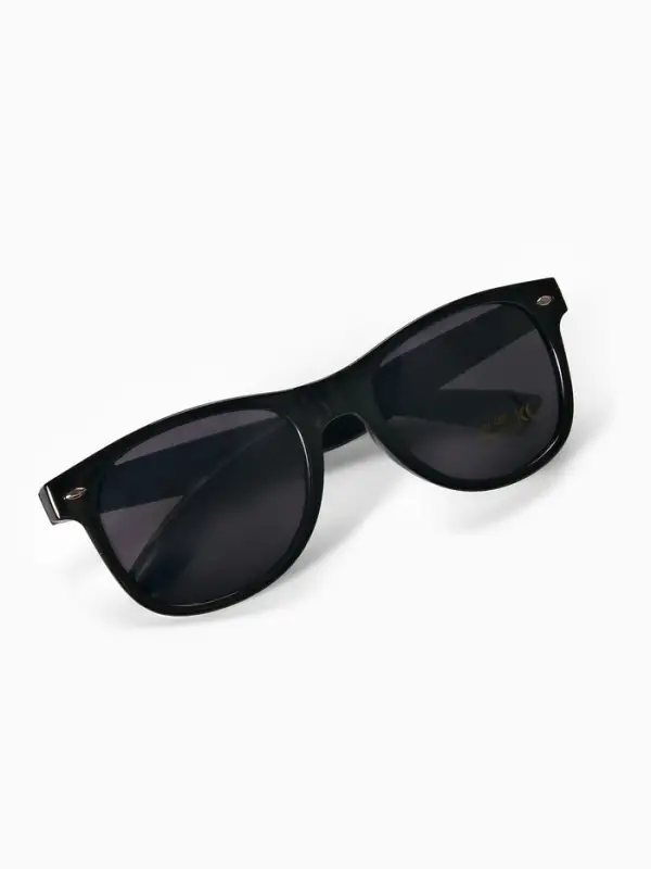Очки солнцезащитные &laquo;OneSun. Wayfarer&raquo;, uv 380, чёрные
