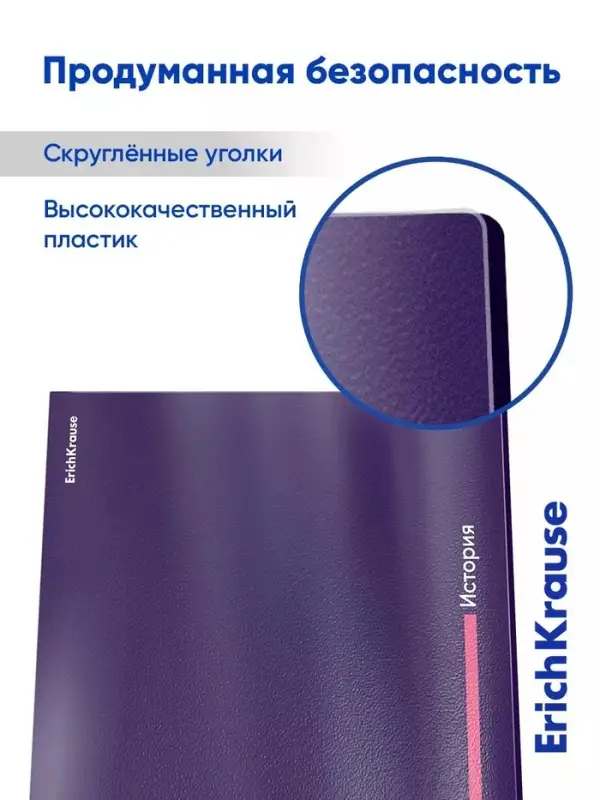Набор предметных тетрадей ErichKrause Indigo, 12 предметов, 48 листов, с пластиковой обложкой