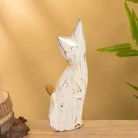 Сувенир «Кошка в ошейнике», 7×3.5×20 см, дерево, МИКС