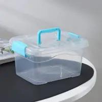 Контейнер для хранения Доляна, 20&times;15&times;10.5 см, крышка с ручкой на защёлке, МИКС