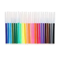 Фломастеры 24 цвета, невентилируемый колпачок