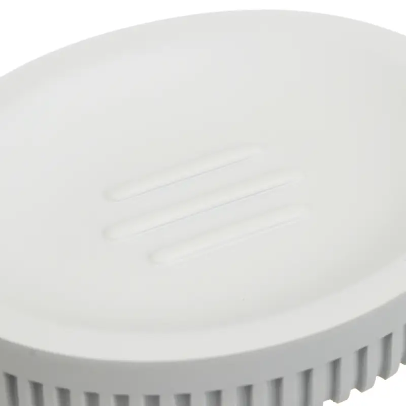 Мыльница тм VETTA Модена, полирезин, молочный, 10x8x2см