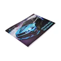 Альбом для рисования Calligrata А4, 20 листов, на скрепке, МИКС