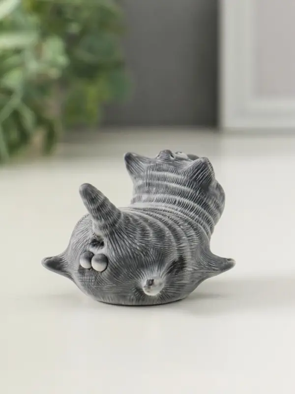 Сувенир Сувенир "Кот летит на пузе" 4,5 см