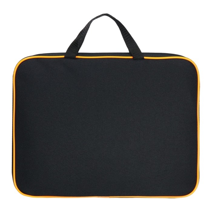 Папка с ручками текстиль А4 45мм 350*265 ПМД 2-20 мал "Джойстики оранж (ручка-тесьма 71706 1032965