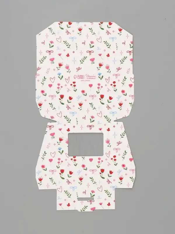 Коробка подарочная с окном &laquo;Самой чудесной&raquo;, 10&times;8&times;3.5 см, самосборная