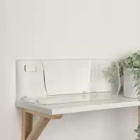 Органайзер для хранения, с ручками, 1 секция, 30&times;14&times;13 см, прозрачный