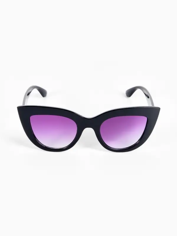 Очки солнцезащитные женские &laquo;OneSun. Кошачий глаз&raquo;, uv 400, градиент, фиолетовые