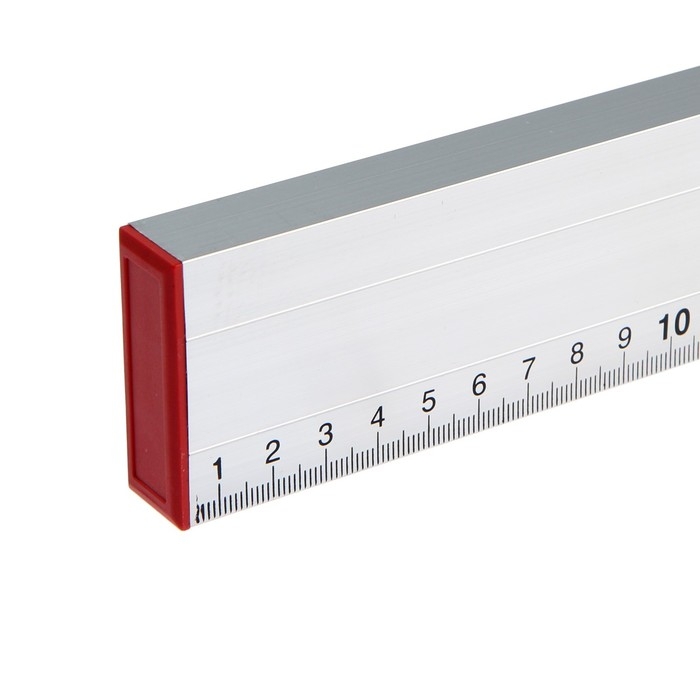 Уровень алюминиевый ЛОМ, 2 глазка, линейка, 800 мм Уровень алюминиевый ЛОМ, 2 глазка, линейка, 800 мм