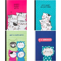 Тетрадь общая So Many Cats 60л, B5, блок бел, клетка,в ассортимент