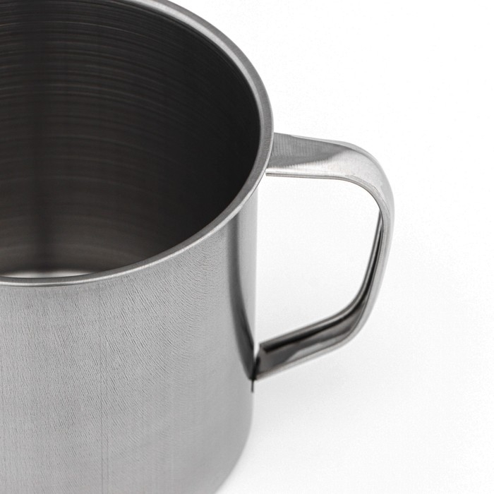 Кружка из нержавеющей стали «Мэйли», 800 мл, d=11 см, цвет хромированный Кружка из нержавеющей стали «Мэйли», 800 мл, d=11 см, цвет хромированный