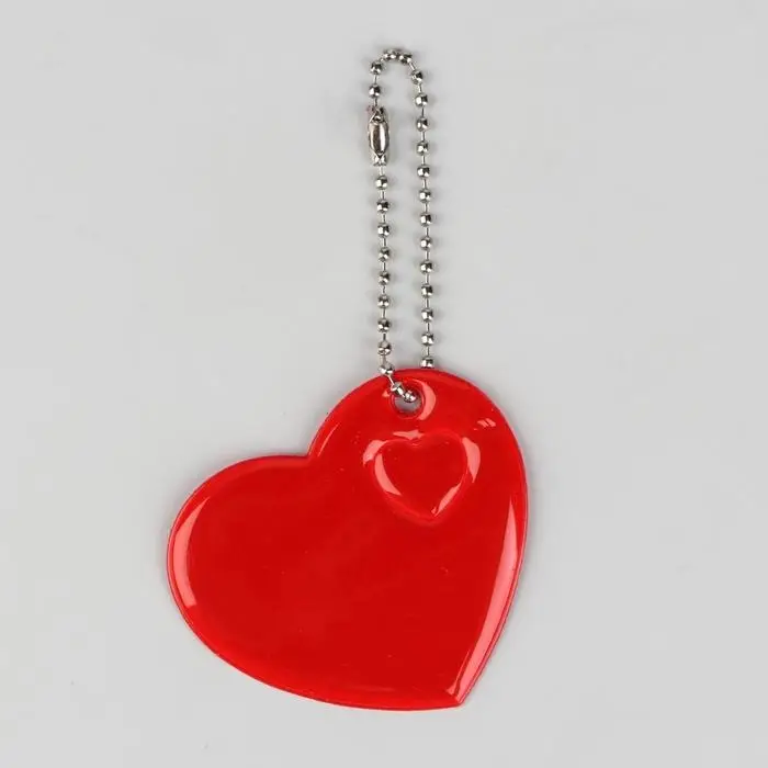 Светоотражающий элемент «Сердце», 5×5.5 см, МИКС Светоотражающий элемент «Сердце», 5×5.5 см, МИКС