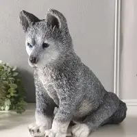 Копилка полистоун "Волчонок" 36,5х24х36 см
