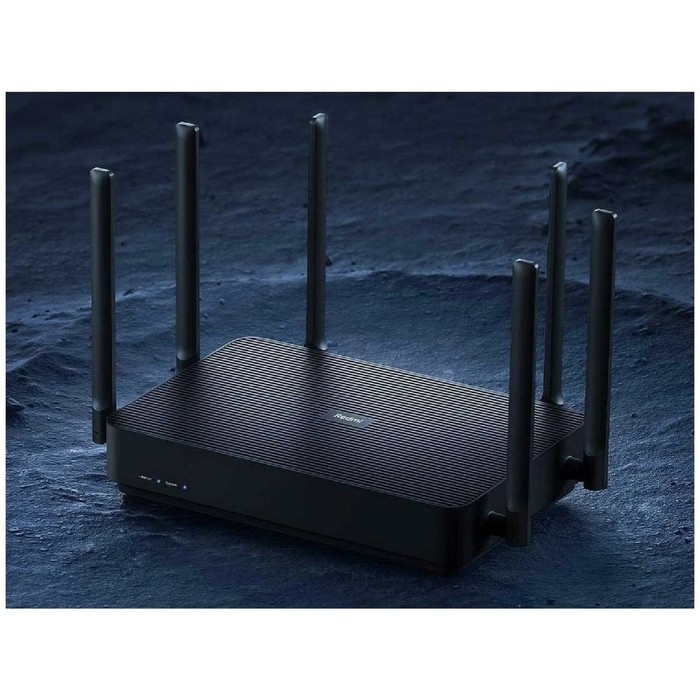 Wi-Fi роутер беспроводной Xiaomi Router AX3200 RB01, 10/100/1000 Мбит, чёрный Wi-Fi роутер беспроводной Xiaomi Router AX3200 RB01, 10/100/1000 Мбит, чёрный