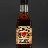 Гель для душа виски &laquo;На удачу&raquo;, 500 мл, с древесным ароматом, Чистое счастье