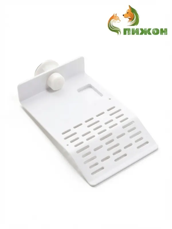 Мостик для черепах малый, на присоске, 17.6&times;11.8&times;2 см