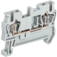 Клемма пружинная КПИ 2в-2,5 31А серая IEK