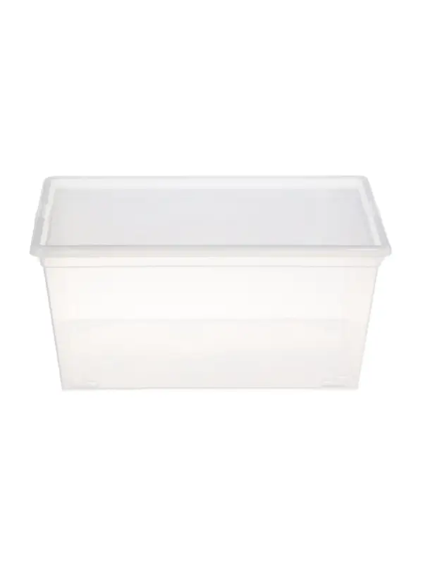 Ящик для хранения 10 л  цвет: прозрачно-матовый Ящик для хранения 10 л  цвет: прозрачно-матовый