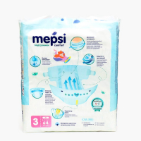 Подгузники Mepsi M (6-11кг), 64шт