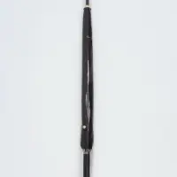 Зонт - трость полуавтоматический &laquo;Однотон&raquo;, 16 спиц, R=51/60 см, d=102 см, чёрный