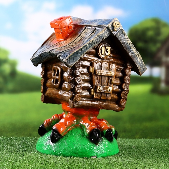 Садовая фигура  Садовая фигура "Избушка" 35х25х30см