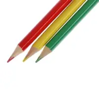 Карандаши Calligrata цветные, 12 цветов, деревянные, трёхгранные, в картонной коробке