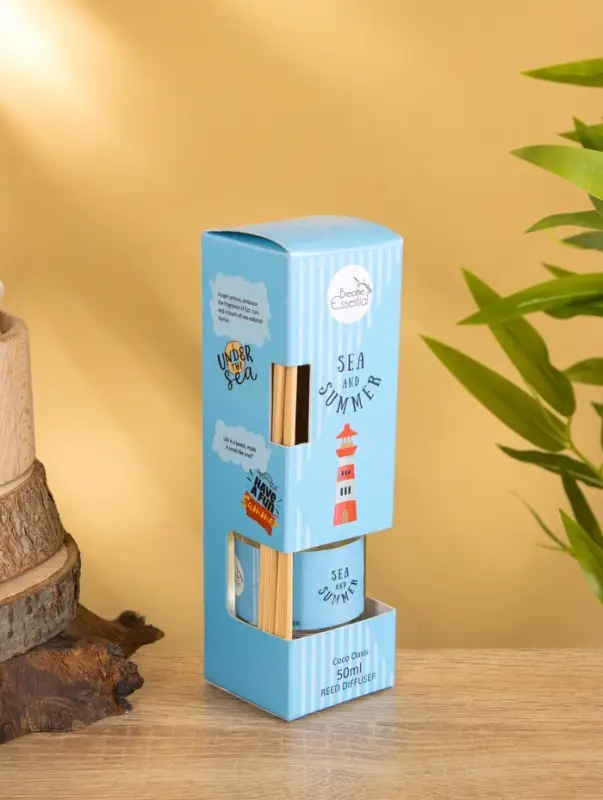 Диффузор Sea and Summer Диффузор Sea and Summer "Coco Oasis" кокос 50 мл, 6 палочек