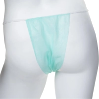 Трусы бикини женские, Мятные, спанбонд шт/слож 25шт/уп 604-326