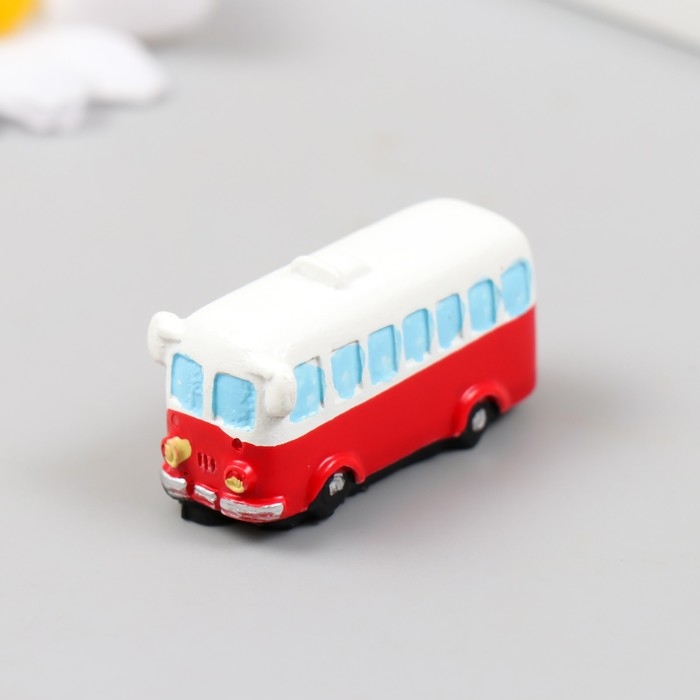 Фигурка для флорариума полистоун  Фигурка для флорариума полистоун "Автобус" 4,4х2х2 см