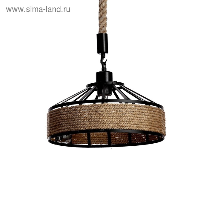 Светильник BayerLux Подвес Светильник BayerLux Подвес "Дюссель" 1х40Вт Е27 черный 30х30х120 см