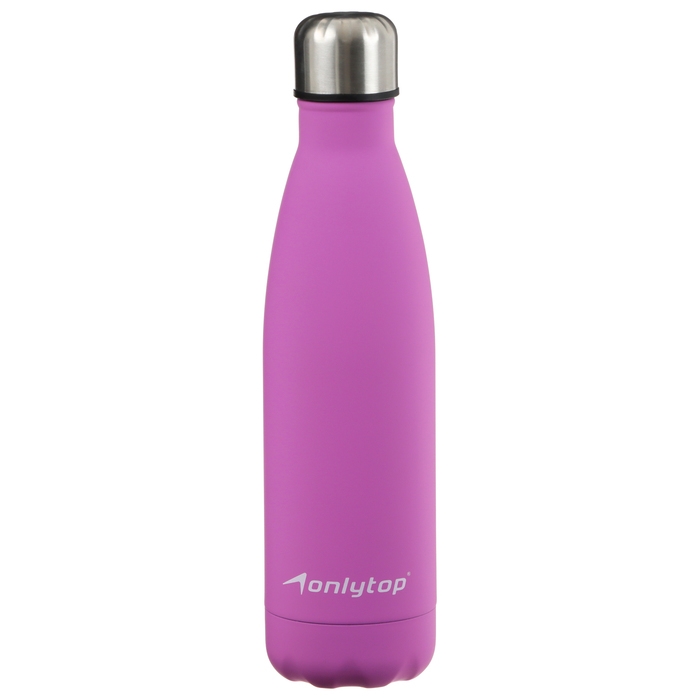 Термобутылка ONLYTOP, 500 мл, цвет фиолетовый Термобутылка ONLYTOP, 500 мл, цвет фиолетовый