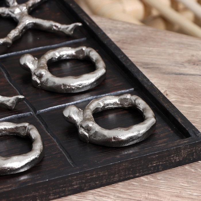 Игра настольная  Игра настольная "Крестики-нолики" 32х32х3 см